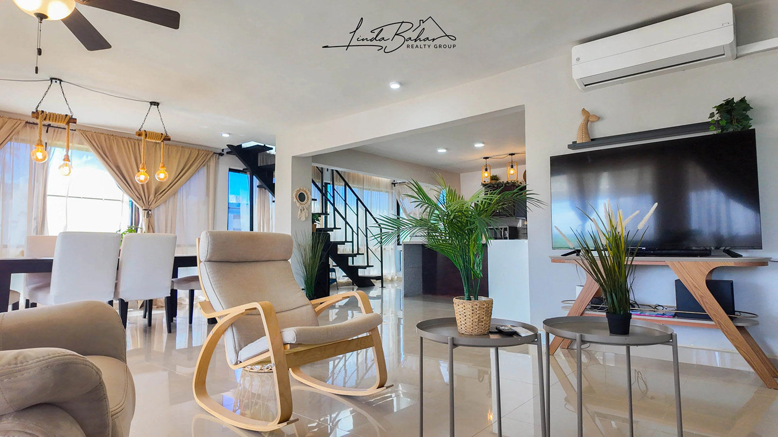 Furnished 3-Bedroom Duplex in the Heart of Cabarete